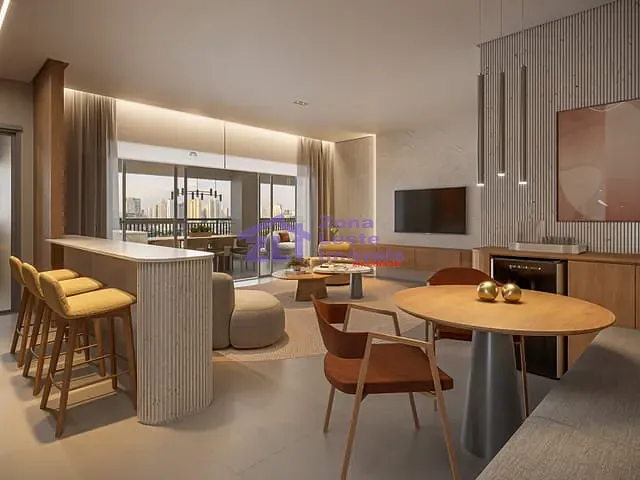 Apartamento 3 quartos e 3 banheiros, à venda, no bairro Belém em São Paulo