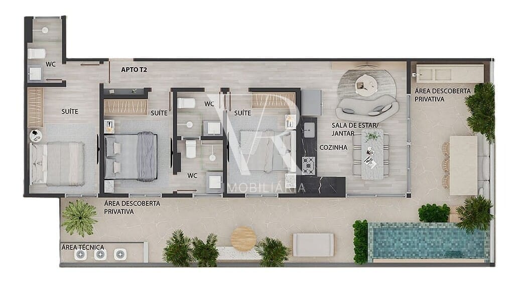 Apartamento à venda com 2 quartos, 59m² - Foto 33