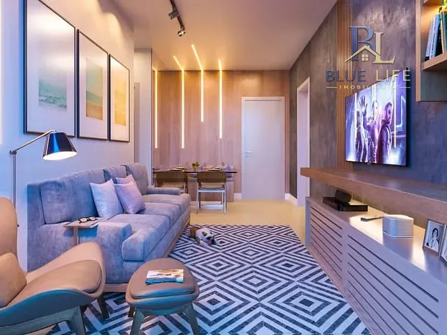 Apartamento 2 quartos e 2 banheiros, à venda, no bairro Jockey de Itaparica em Vila Velha