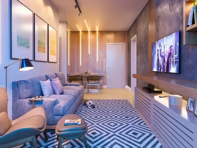 Apartamento 2 quartos e 2 banheiros, à venda, no bairro Jockey de Itaparica em Vila Velha