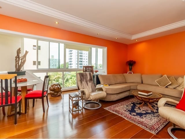 Foto do Apartamento - Apartamento à venda 3 Quartos 1 Suite 2 Vagas 115M² Moema São Paulo - SP | Correteria Imóveis