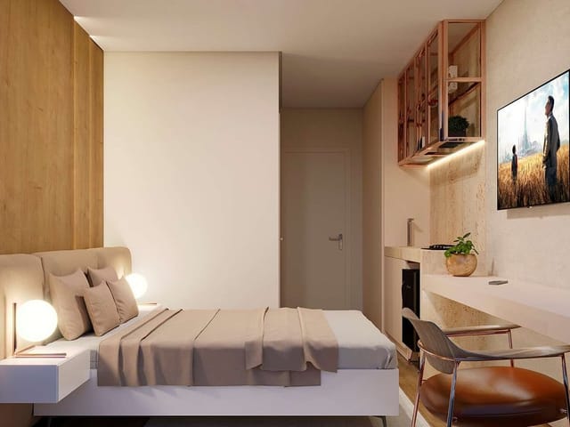 Studio 1 quarto e 1 banheiro, à venda, no bairro Jardim Oceania em João Pessoa