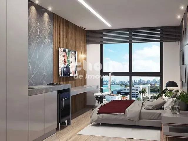 Studio 1 quarto e 1 banheiro, à venda, no bairro Jardim Oceania em João Pessoa