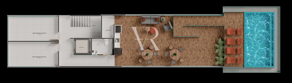 Apartamento à venda com 1 quarto, 36m² - Foto 5