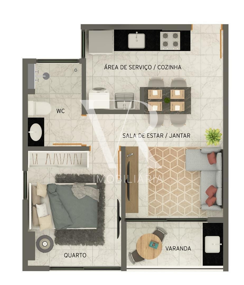 Apartamento à venda com 3 quartos, 64m² - Foto 15