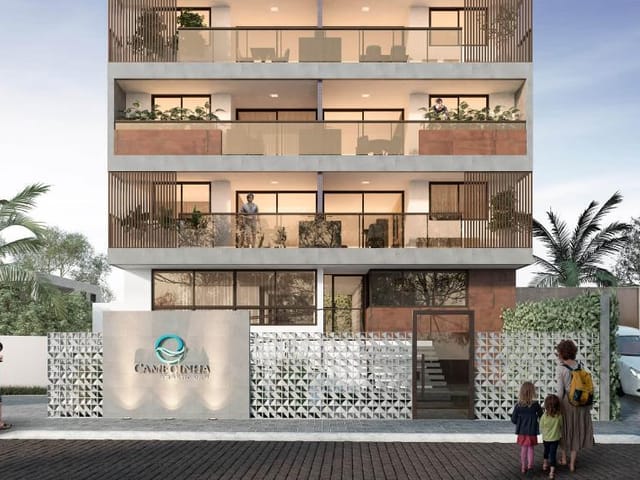 Apartamento 3 quartos e 2 banheiros, à venda, no bairro Camboinha em Cabedelo