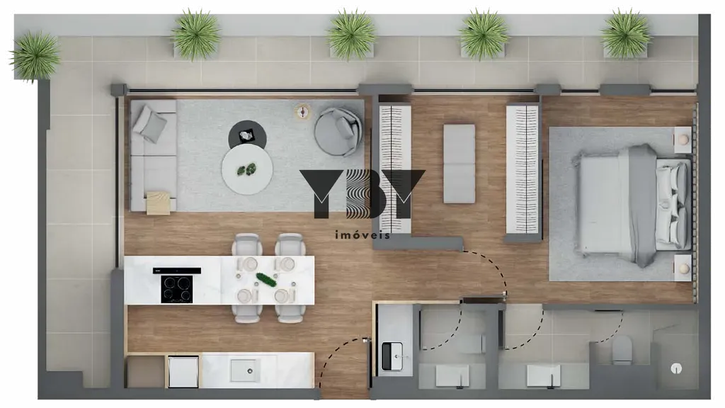 Apartamento, 1 quarto, 194 m² - Foto 28
