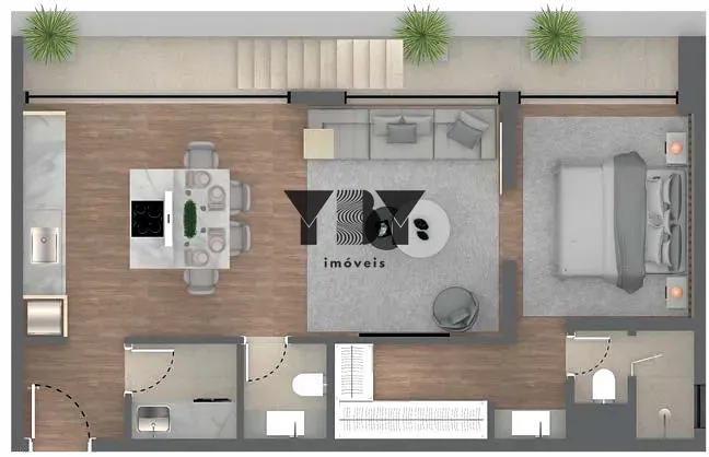 Apartamento, 1 quarto, 194 m² - Foto 31