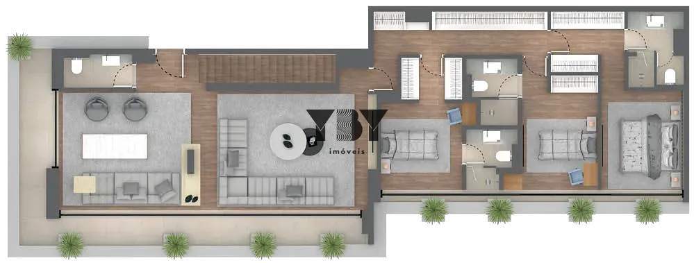 Apartamento, 3 quartos, 346 m² - Foto 47
