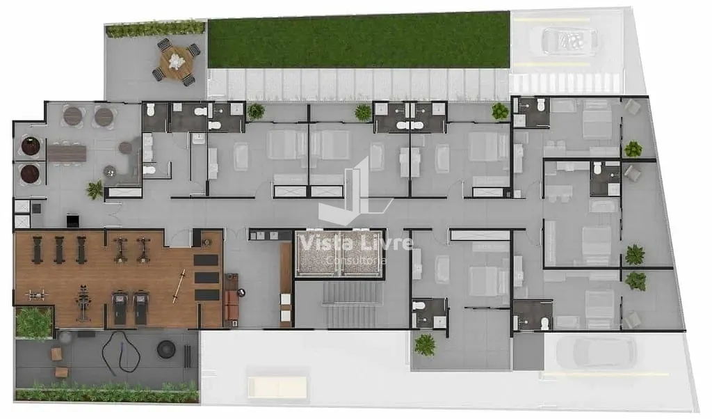Apartamento, 1 quarto, 35 m² - Foto 23