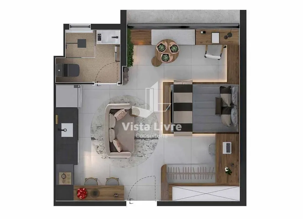Apartamento, 2 quartos, 39 m² - Foto 31