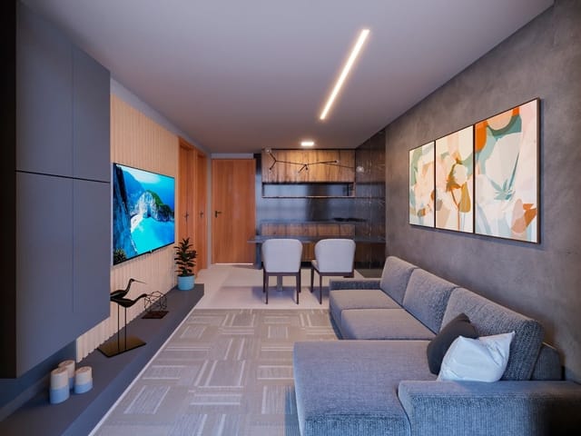 Studio 1 quarto e 1 banheiro, à venda, no bairro Cabo Branco em João Pessoa