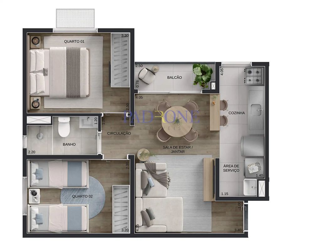 Apartamento à venda com 2 quartos, 61m² - Foto 16