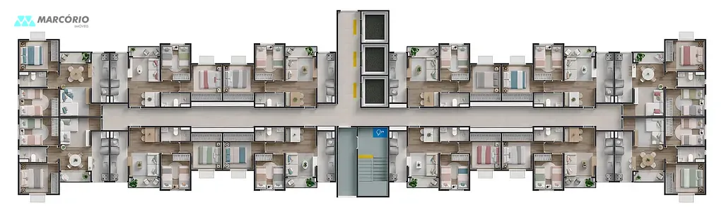 Apartamento, 2 quartos, 42 m² - Foto 14