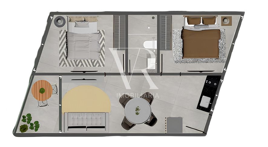 Apartamento à venda com 2 quartos, 56m² - Foto 8