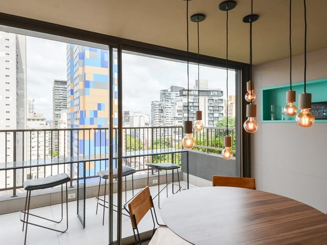 Foto do Studio - Studio à venda 1 Quarto 1 Suite 24M² Cerqueira César São Paulo - SP | Lares e Andares Imóveis
