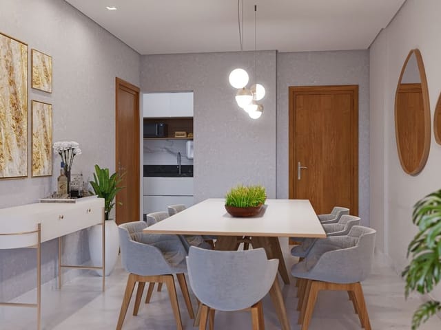 Apartamento 3 quartos e 2 banheiros, à venda, no bairro Bessa em João Pessoa