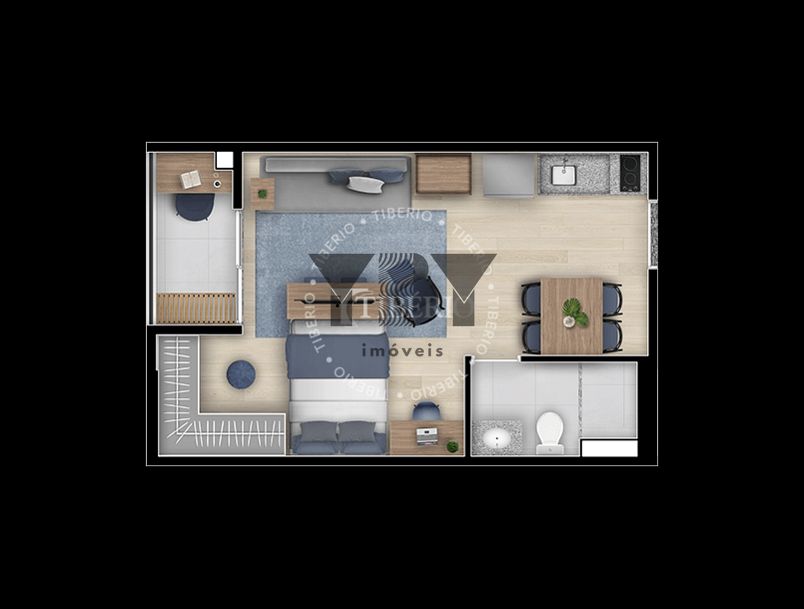 Apartamento, 1 quarto, 32 m² - Foto 47