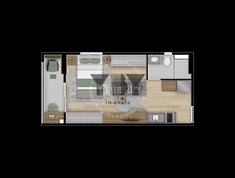 Apartamento, 1 quarto, 30 m² - Foto 49