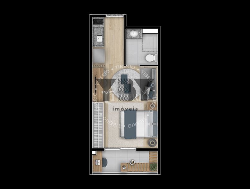 Apartamento, 1 quarto, 27 m² - Foto 38