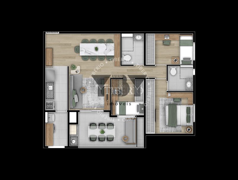 Apartamento, 1 quarto, 27 m² - Foto 58