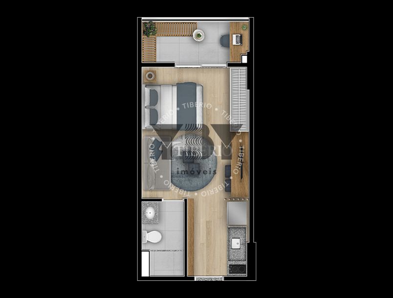 Apartamento, 1 quarto, 30 m² - Foto 40