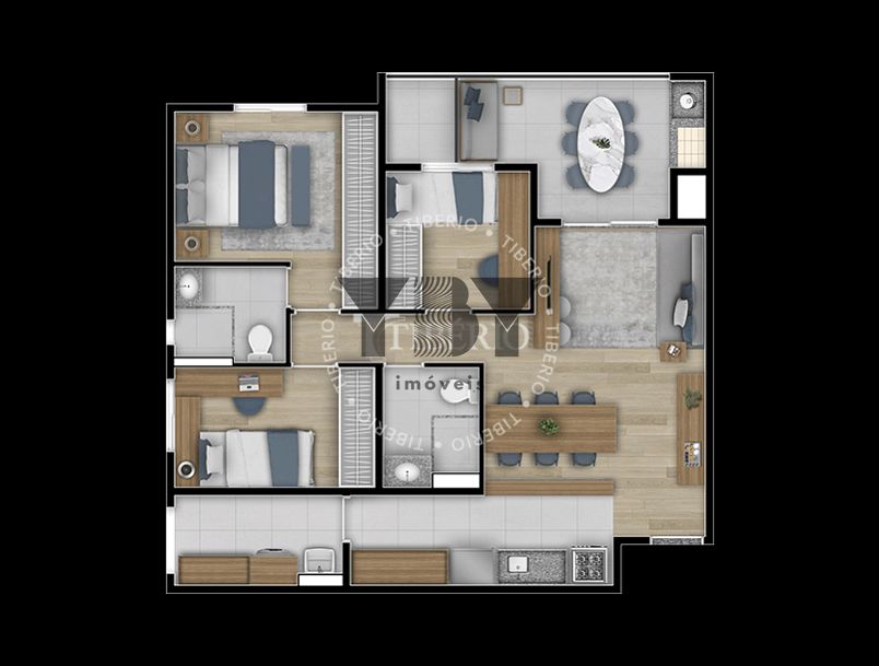 Apartamento, 2 quartos, 47 m² - Foto 57