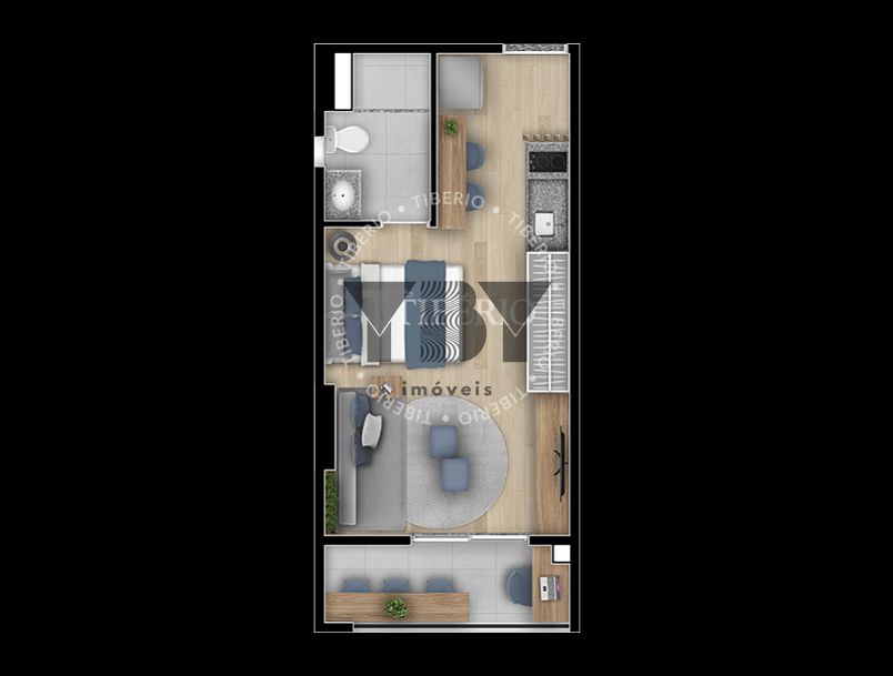 Apartamento, 1 quarto, 43 m² - Foto 22