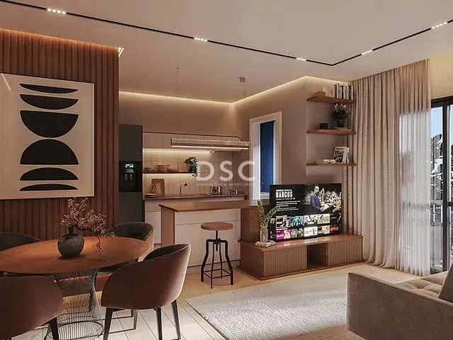 Apartamento 2 quartos e 2 banheiros, à venda, no bairro Santa Quitéria em Curitiba