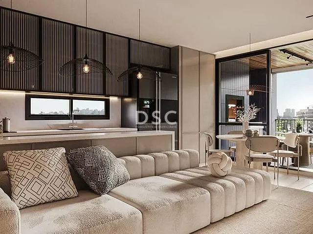Apartamento 3 quartos e 3 banheiros, à venda, no bairro Santa Quitéria em Curitiba