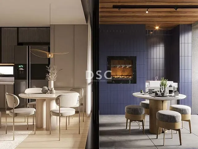 Apartamento 3 quartos e 3 banheiros, à venda, no bairro Santa Quitéria em Curitiba