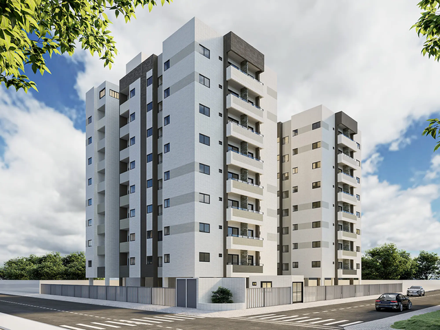 Apartamento 3 quartos e 2 banheiros, à venda, no bairro Tambiá em João Pessoa