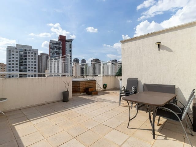 Foto do Cobertura / Penthouse - Cobertura Duplex à venda 2 Quartos 1 Suite 2 Vagas 114M² Santo Amaro São Paulo - SP | Correteria Imóveis
