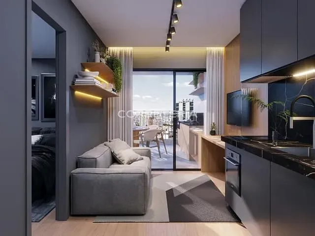 Apartamento 1 quarto e 1 banheiro, à venda, no bairro Pinheiros em São Paulo