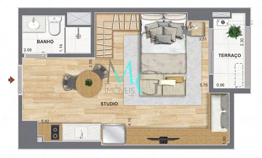 Apartamento, 3 quartos, 76 m² - Foto 19