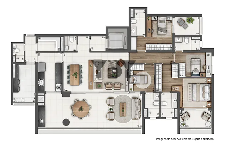 Apartamento, 4 quartos, 202 m² - Foto 23