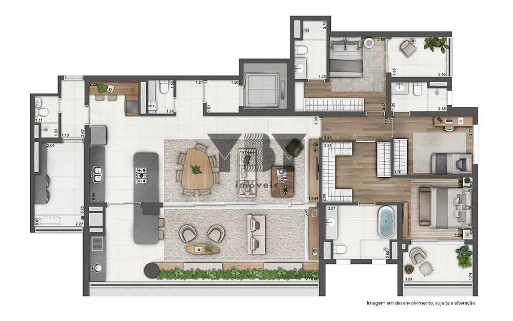 Apartamento, 4 quartos, 202 m² - Foto 24