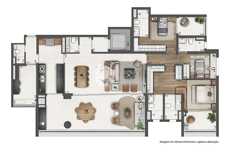 Apartamento, 4 quartos, 171 m² - Foto 27