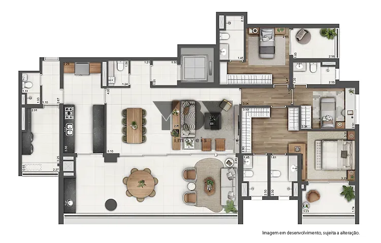 Apartamento, 4 quartos, 171 m² - Foto 27