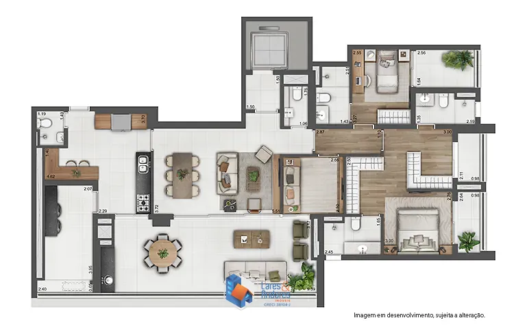 Apartamento, 4 quartos, 171 m² - Foto 20