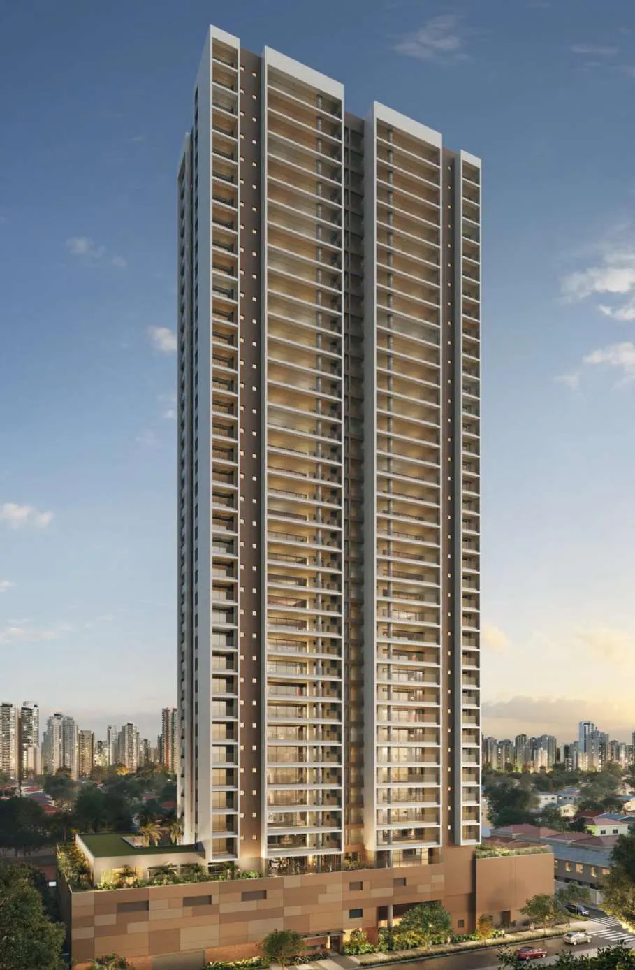 Apartamento à venda 4 Quartos 4 Suites 3 Vagas 202.15M² Brooklin Novo São Paulo - SP | Arizona 1002
