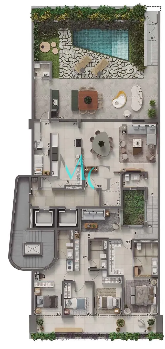 Apartamento, 4 quartos, 323 m² - Foto 20