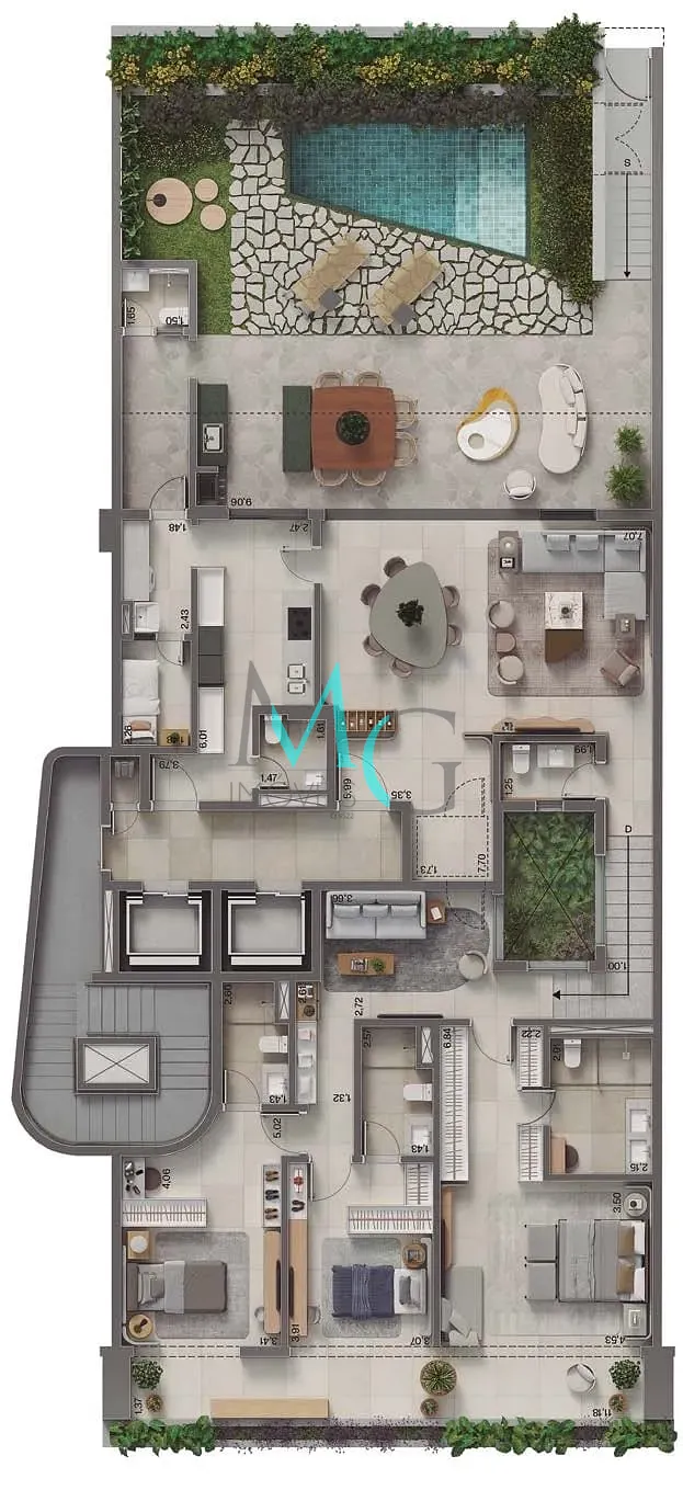 Apartamento, 4 quartos, 323 m² - Foto 21