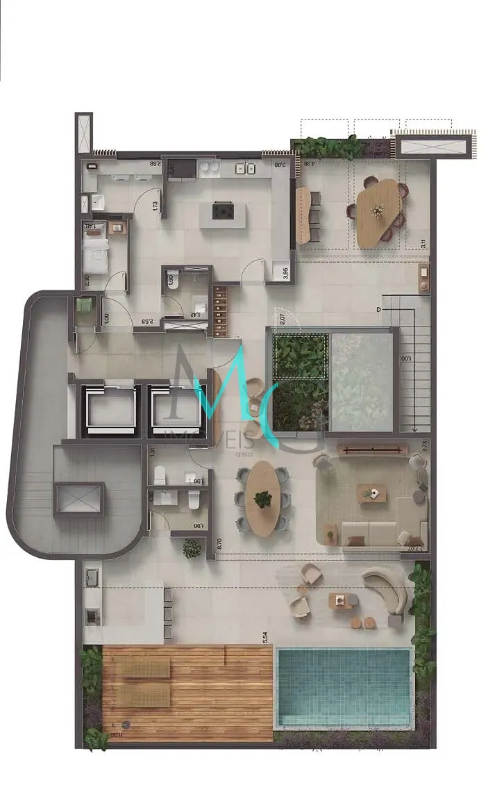 Apartamento, 4 quartos, 323 m² - Foto 23