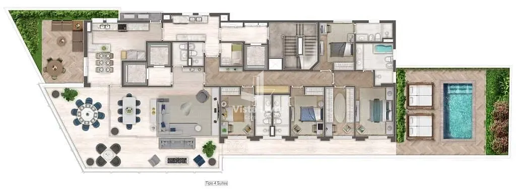Cobertura, 4 quartos, 559 m² - Foto 32