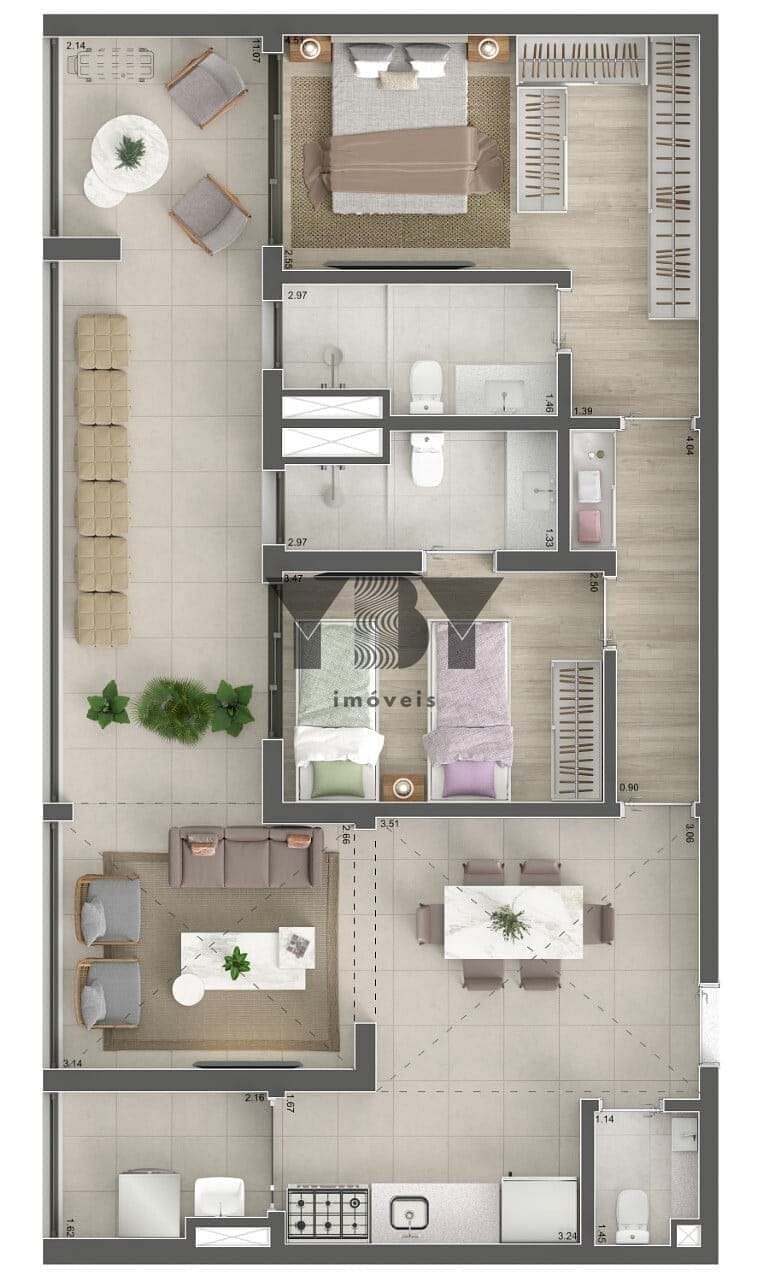 Apartamento, 1 quarto, 32 m² - Foto 31