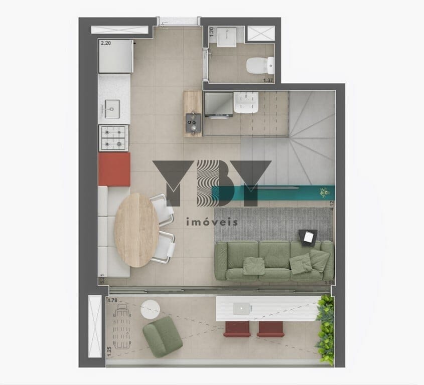 Cobertura à venda com 2 quartos, 119m² - Foto 27