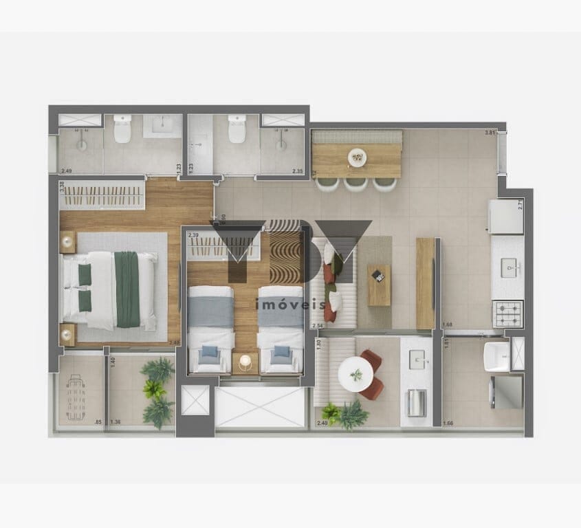 Cobertura à venda com 2 quartos, 119m² - Foto 29