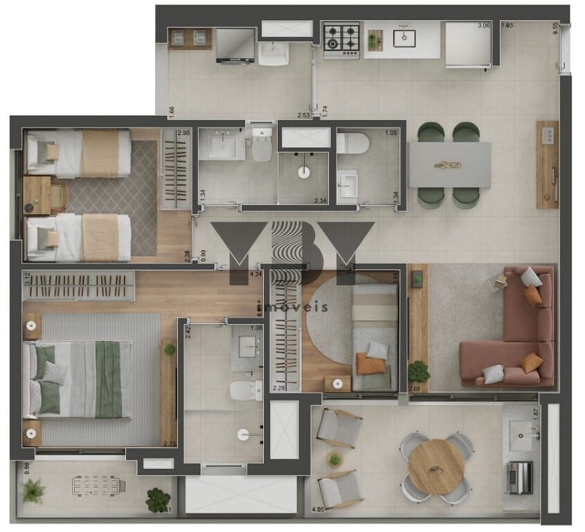 Cobertura à venda com 2 quartos, 119m² - Foto 30
