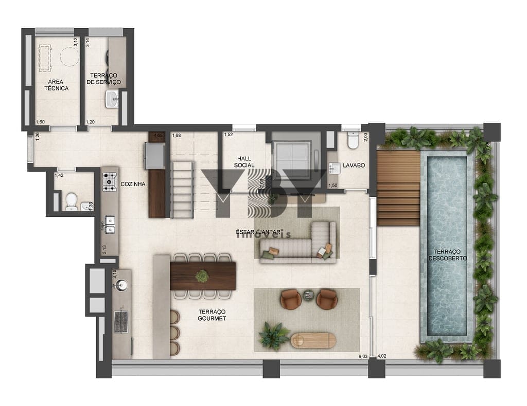 Apartamento, 3 quartos, 133 m² - Foto 31